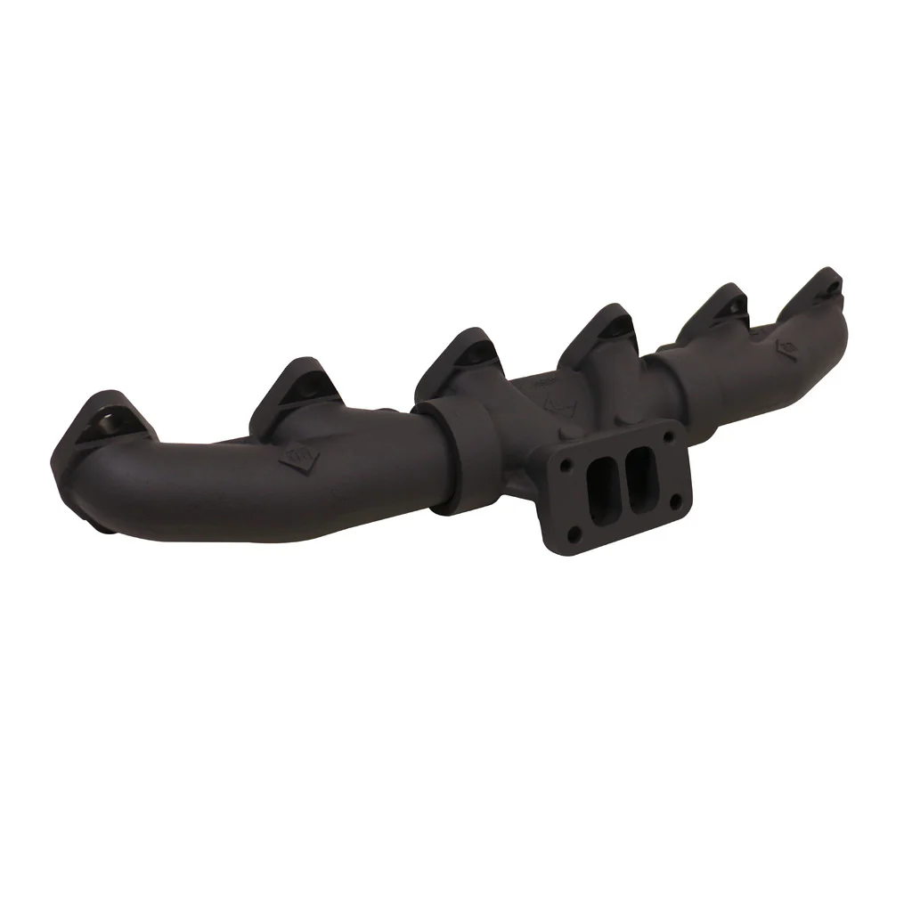 EXHAUST MANIFOLD KIT STOCK/T3 DODGE 12-VALVE 5.9L CUMMINS 1988-1998 - Image 3